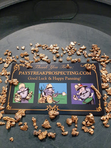 BOGO DEAL! 3 Lbs of 'NUGGET ELITE' Gold Paydirt Unsearched - Pay Streak Prospecting