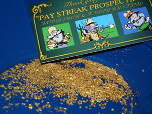 3 Lb. Rich Gold Paydirt Concentrates Unsearched Pay Streak Prospecting