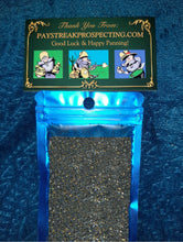 Load image into Gallery viewer, Miner&#39;s Nightmare Challenge! 3oz of BLACK SAND Paydirt! - Pay Streak Prospecting