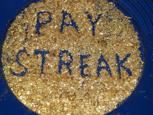 4 Lb. Rich Gold Paydirt Concentrates Unsearched Pay Streak Prospecting
